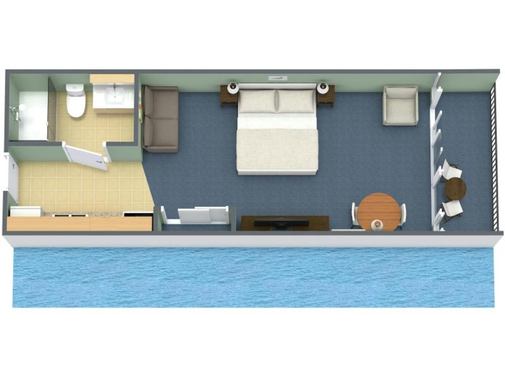 Pinnacle Ocean View King Efficiency – Accessible interior